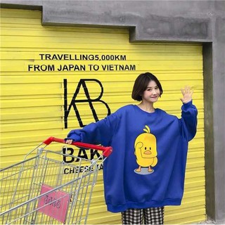 Áo Sweater Nỉ Vịt Cute