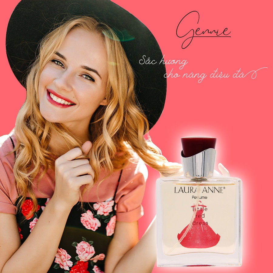 Nước Hoa Nữ Laura Anne Little Dress 50ml Quyến rũ, hiện đại - Chính Hãng, Thơm Lâu