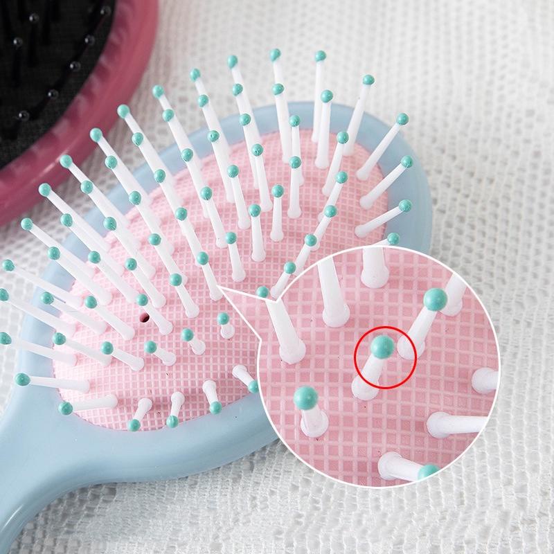 Lược Chải Tóc Mát Xa Da Đầu Chống Tĩnh Điện Thiết Kế Hoạt Hình Dễ Thương