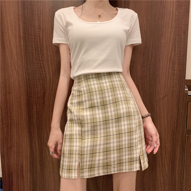 Chân váy kẻ 7 màu | BigBuy360 - bigbuy360.vn