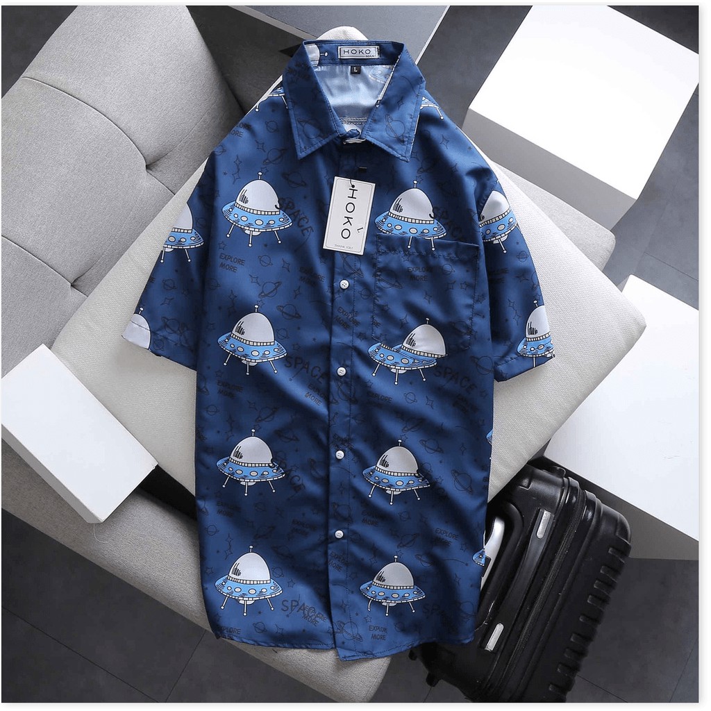 SIÊU PHẨM ÁO SƠ MI NGẮN TAY NAM CỰC CHẤT HOẠ TIẾT ĐỘC LẠ SIÊU HOT HÈ 2021 KOKO MI STORE