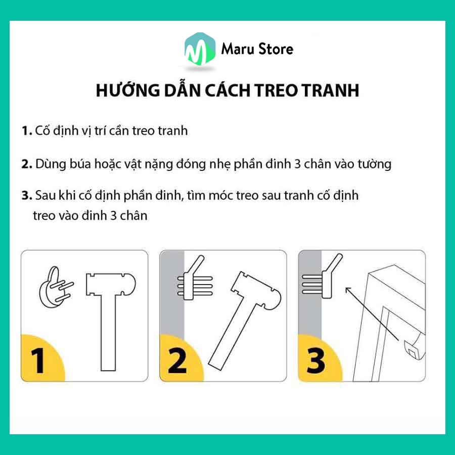 Bộ 5 Tranh Canvas Theo Yêu Cầu Có Khung Composite