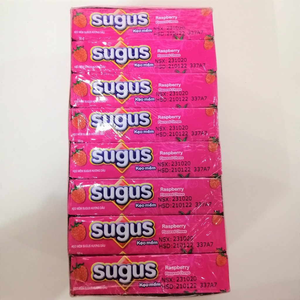 Kẹo Mềm Sugus Hương Dâu (Lốc 24 thanh)
