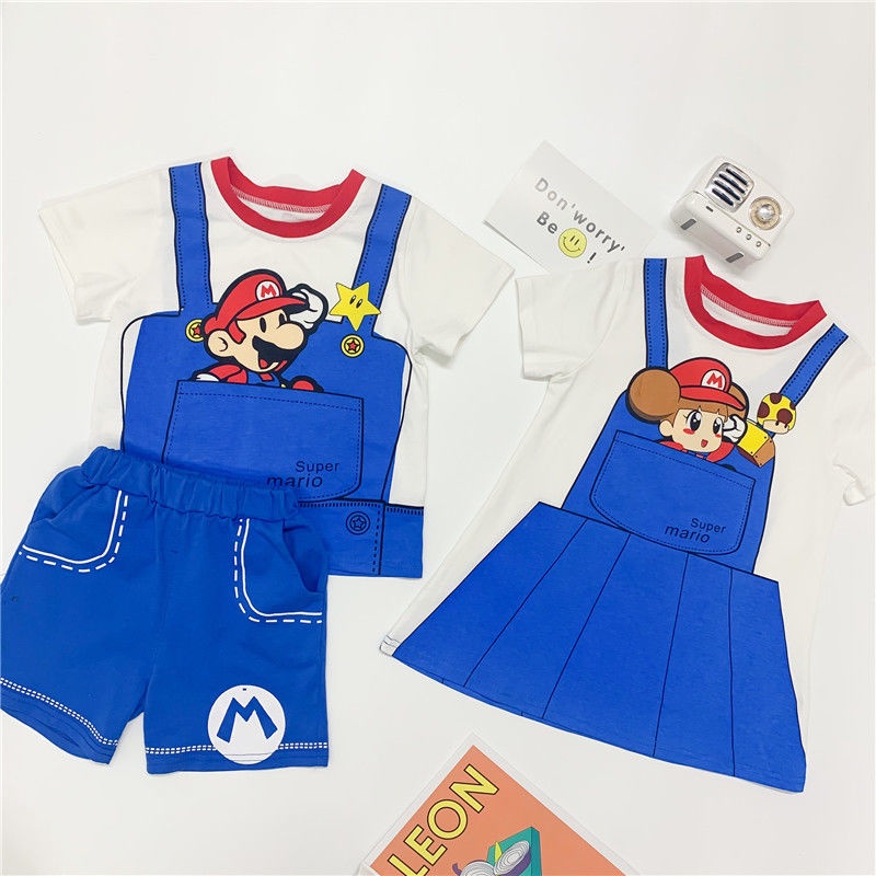 Bộ Trang Phục Cosplay Mario Hoạt Hình Dành Cho Trẻ Em