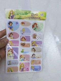Nhãn dán họ tên - name sticker