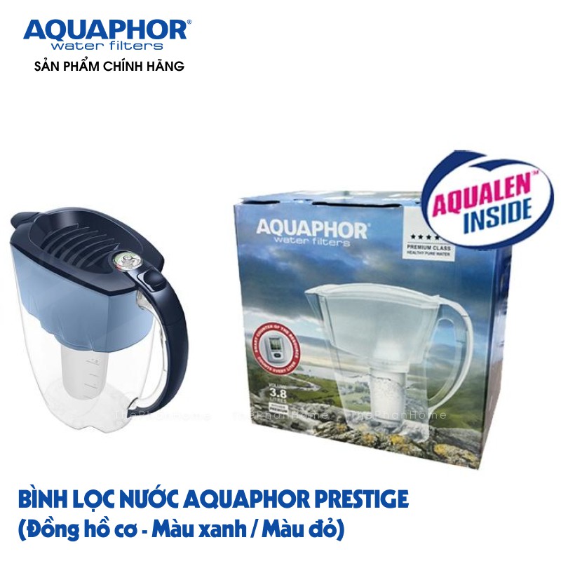 Bình Lọc Nước Uống AQUAPHOR Công nghệ NANO - Đầy đủ mẫu mã, Không cần dùng điện, Nhập khẩu Châu Âu, Hàng Chính Hãng