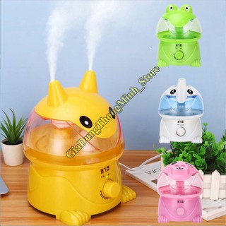 Phun Sương Tạo Ẩm Hình Thú Kute, Máy Tạo Ẩm, Làm Mát Không Khí, Bảo Vệ Sức Khỏe, Bảo Hành 12 Tháng