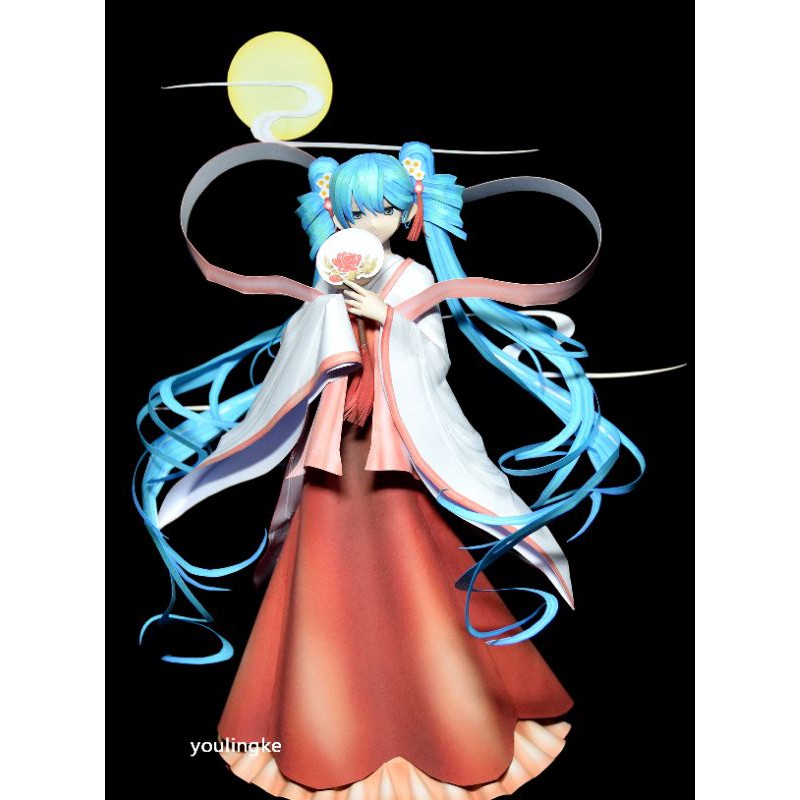 Mô hình giấy anime girl Virtual idol/Vocaloid] Hatsune Miku HARVEST MOON
