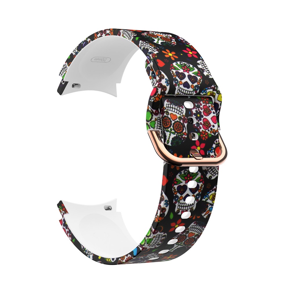 Dây Silicone Thay Thế Cho ĐồNg Hồ Samsung Galaxy Watch 4 5 Pro 40mm 44mm 45mm Classic 42mm 46mm