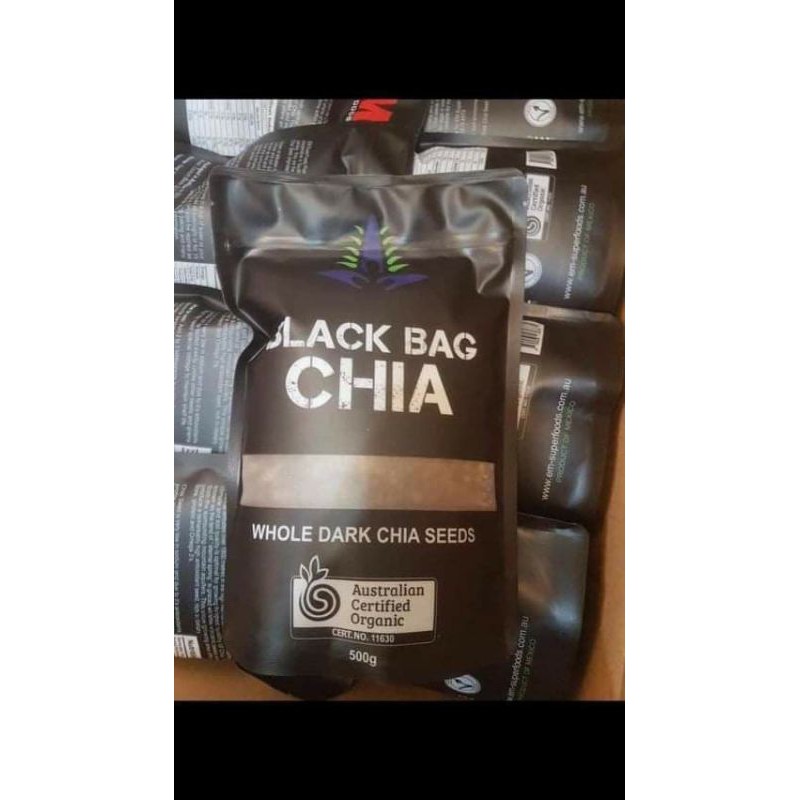 chia đen Black Bag Úc