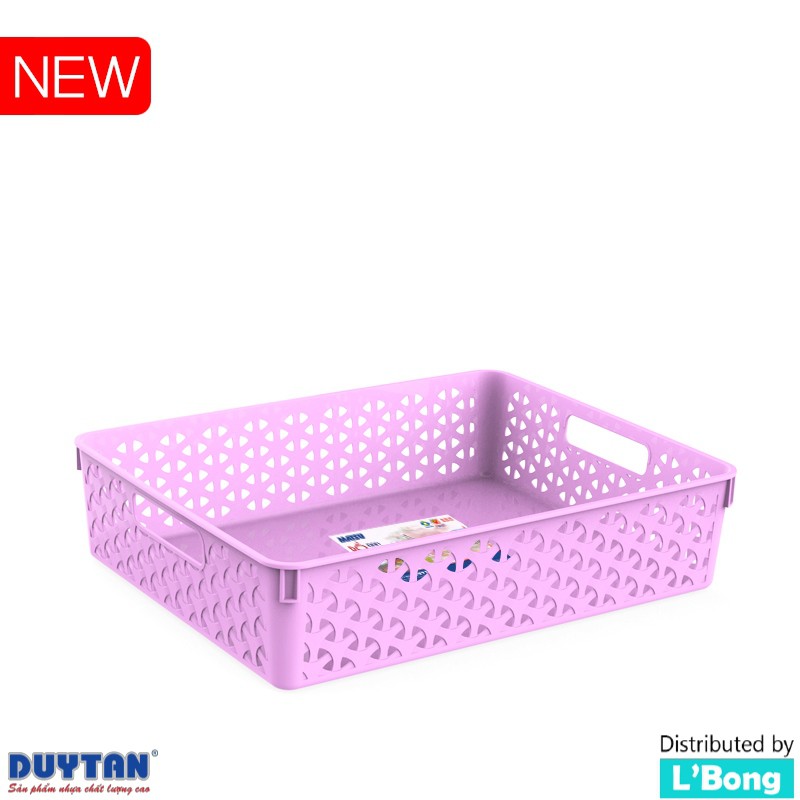 Rổ chữ nhật đan 2T6 (26 cm) Duy Tân