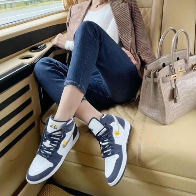 Giày thể thao Jordan NAVY Xanh Than Cổ Cao Cổ Thấp Nam Nữ cực chất dễ phối đồ FullBox -1_yhg | BigBuy360 - bigbuy360.vn