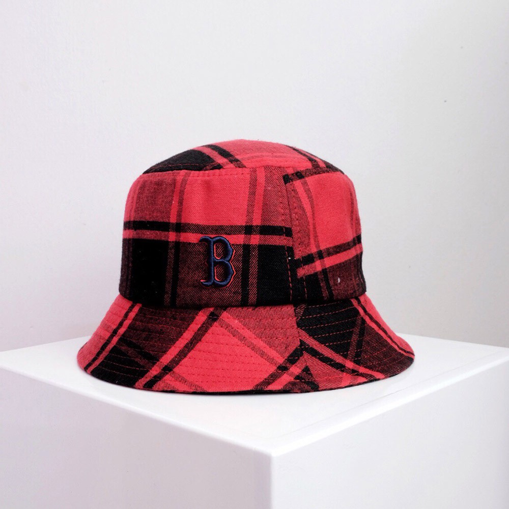Nón bucket chính hãng, mũ bucket kẻ Hàn Quốc cá tính - TẶNG KÈM HỘP CHÍNH HÃNG