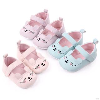 Giày sneaker đế mềm chống trượt hoạ tiết chú thỏ đáng yêu cho bé gái