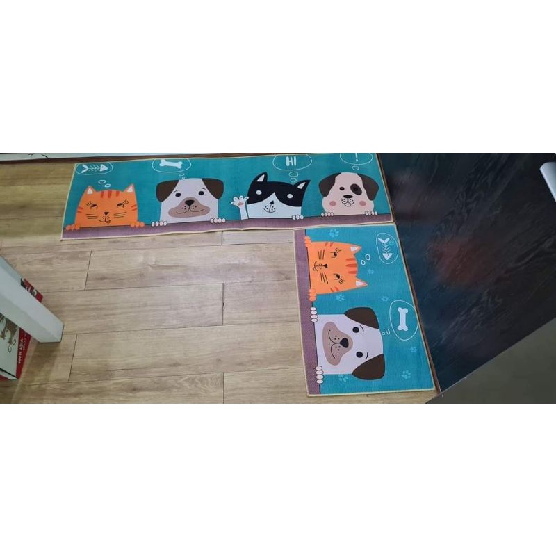 XẢ KHO THẢM ĐÔI NHÀ BẾP ( 1 bộ gồm 2 miếng)