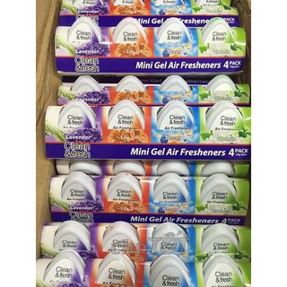 Sáp Thơm Khử Mùi Mini Clean &Fresh vỉ 4 hộp