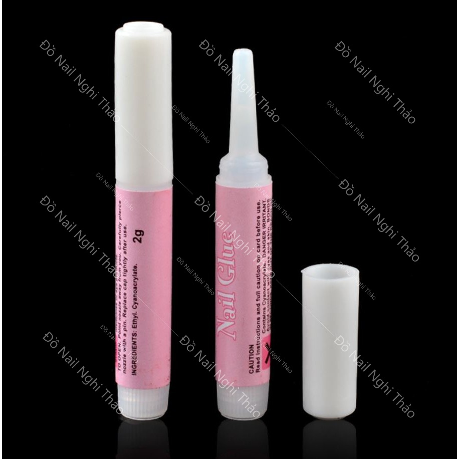 Keo dán móng giả mini Nail Glue LADURA 2g