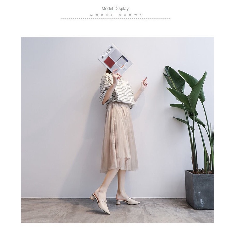 Xăng đan Cao Gót 3cm Thời Trang Mới Cho Nữ