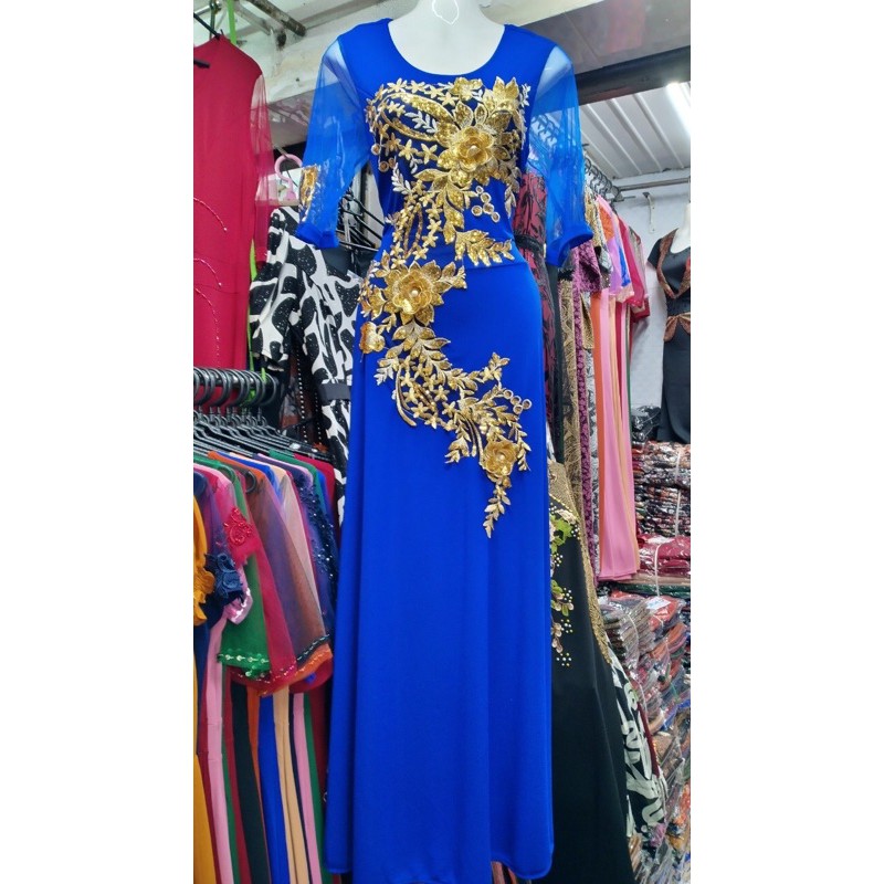 Đầm dạ hội trung niên dự tiệc mẫu A1 | BigBuy360 - bigbuy360.vn