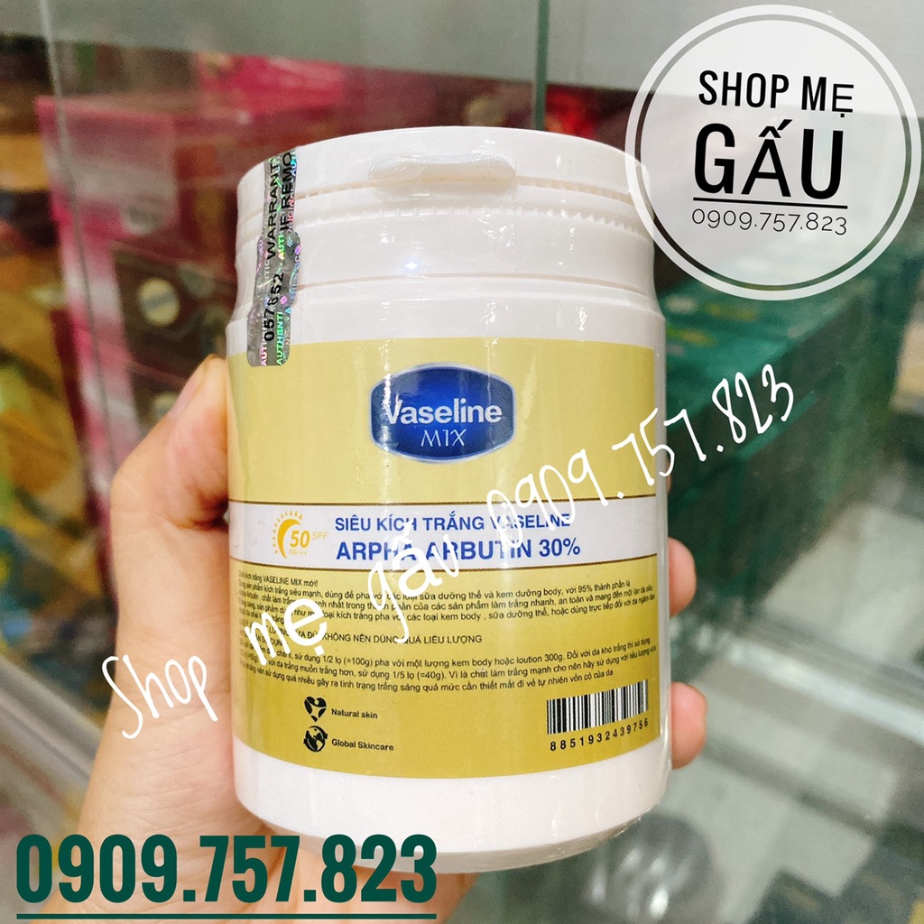 Kích trắng vasaline vàng, hồng super 39k