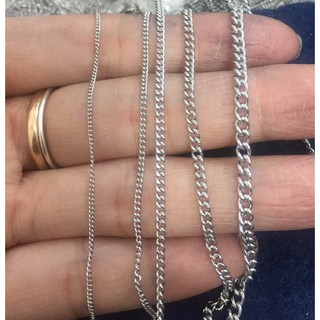 xích inox nhuyễn không rỉ đủ size 0.3-0.4-0.5-0.6-0.8mm-gói 1m