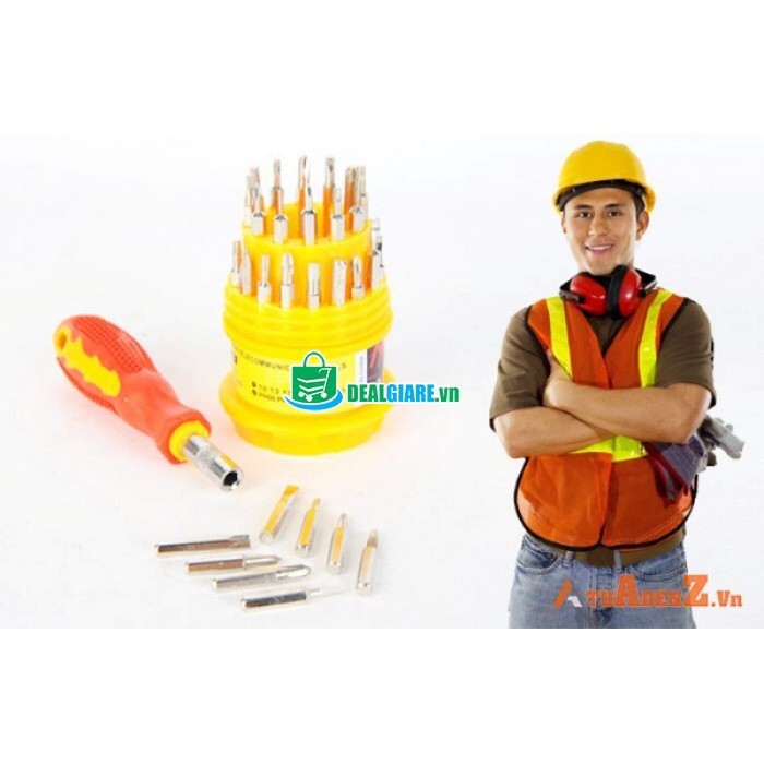 BỘ VÍT TRÒN 31 in 1 - - Bộ tua vít thiết kế nhỏ gọn