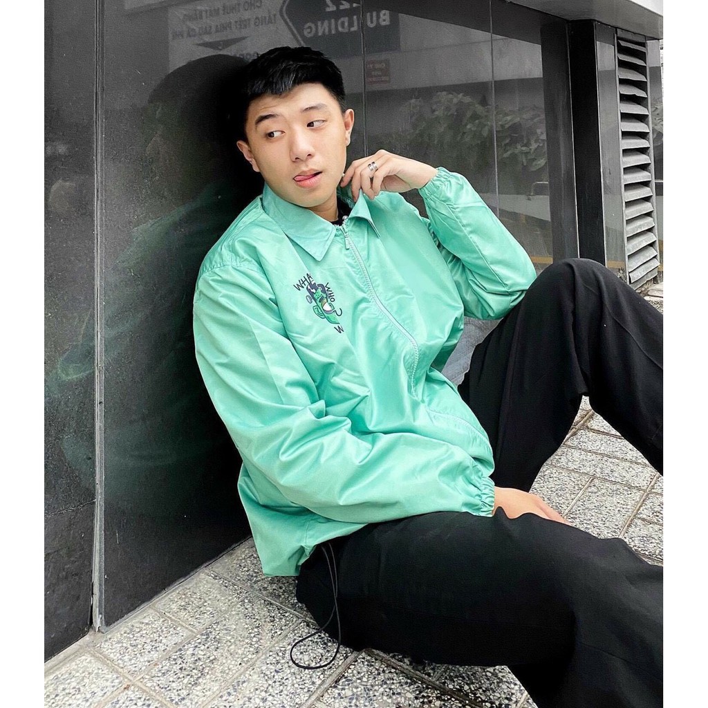 [Mã FAMAYWA giảm 10K đơn 50K] Áo khoác dù unisex form rộng What Why ulzzang WIND | BigBuy360 - bigbuy360.vn