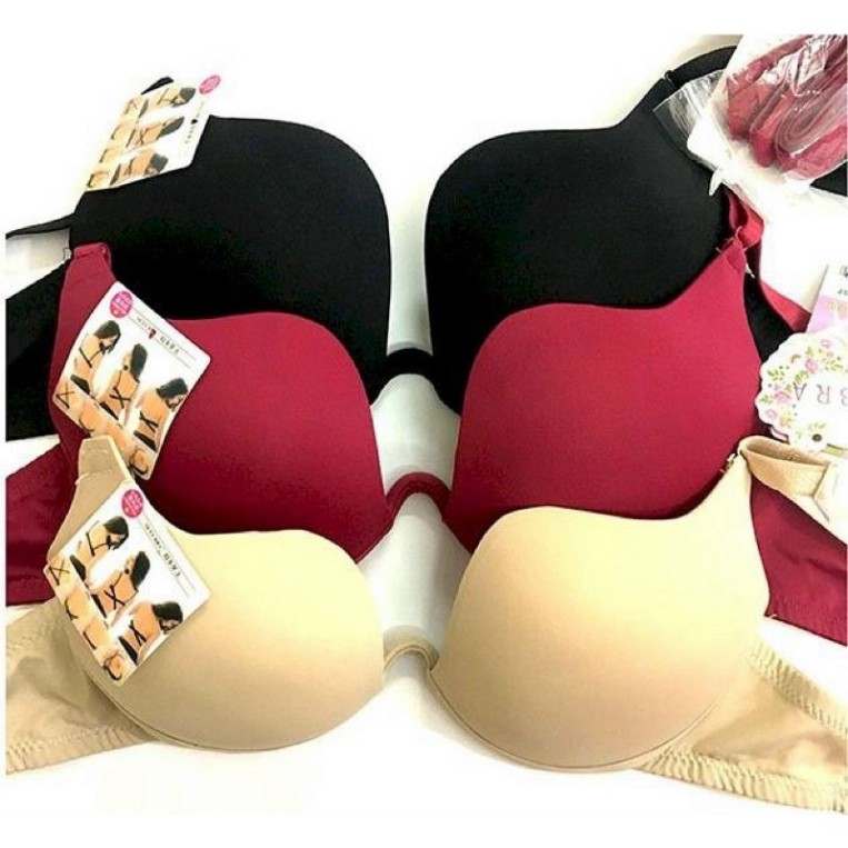 Áo lót nâng ngực multiway - dáng trơn cài trước có đệm, gọng nâng Cao cấp siêu nâng, nhiều kiểu mặc