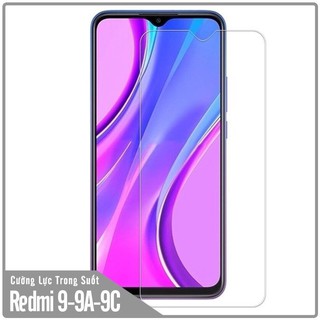 Kính cường lực xiaomi redmi 9 / redmi 9A / redmi 9C trong suốt