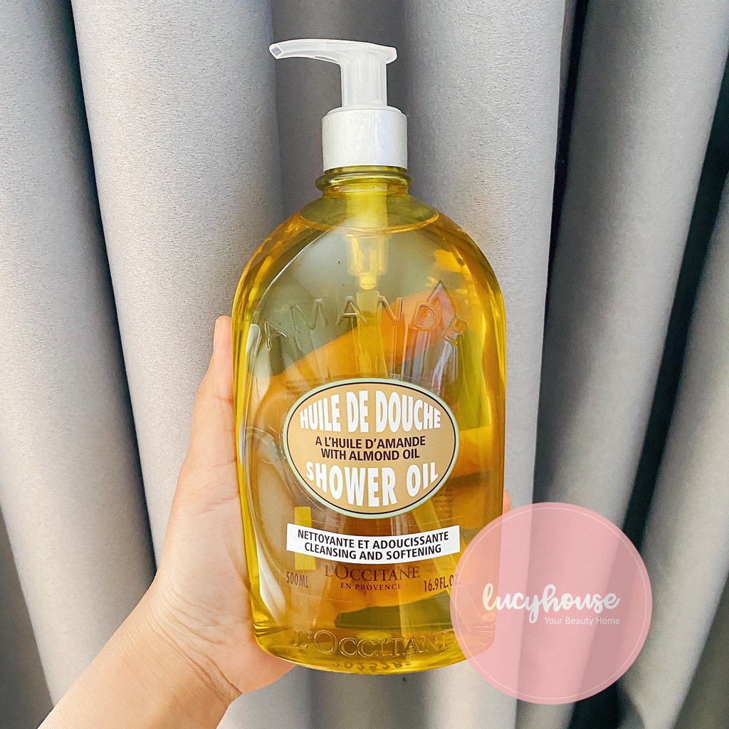 Dầu Tắm Hạnh Nhân L'Occitane Almond Shower Oil 500ml