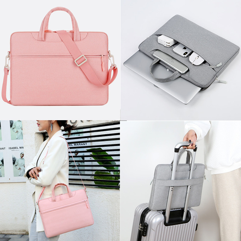 【Donate Bracelet】Velvet Bag Send Strap Laptop Notebook Same Computer Suitcase 13The Boy Bag14Inch 15.6The Bag Inside Bag