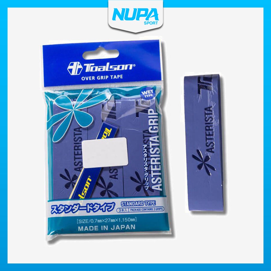 Quấn Cán Vợt Tennis Toalson Phiên Bản Bám Và Hút Mồ Hôi