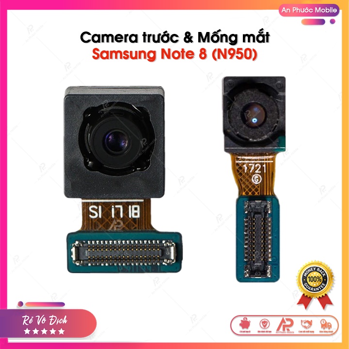 Camera Trước và Mống Mắt Samsung Note 8 / N950 - Bộ Cam Trước Điện Thoại Samsung Galaxy Note8 Zin Bóc Máy