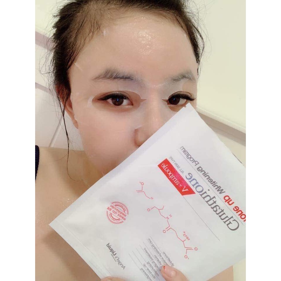 Mặt Nạ Angel's Liquid Dưỡng Sáng Da Tone up Whitening Program Glutathione Mask 25ml