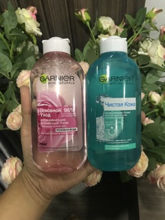 Toner nước hoa hồng Ganier