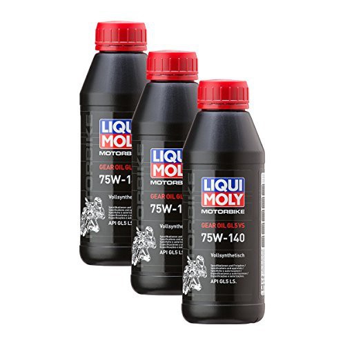 Nhớt hộp số xe mô tô Liqui Moly Motorbike Gear Oil 75W-140 GL5 VS 3072 500ml