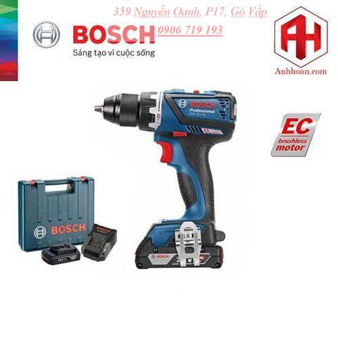 Máy khoan pin Bosch GSR 18 V-EC (18V, 2.0A)