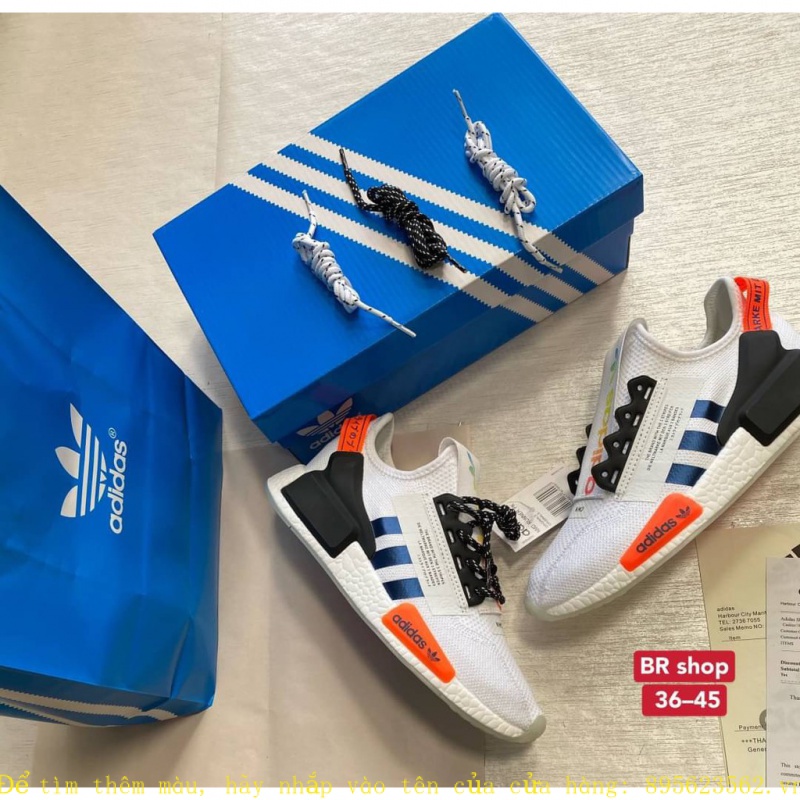 Giày Chạy Bộ Adidas NMD _ r1.v2 Chính Hãng 100% 36-45% Cho Nam Nữ