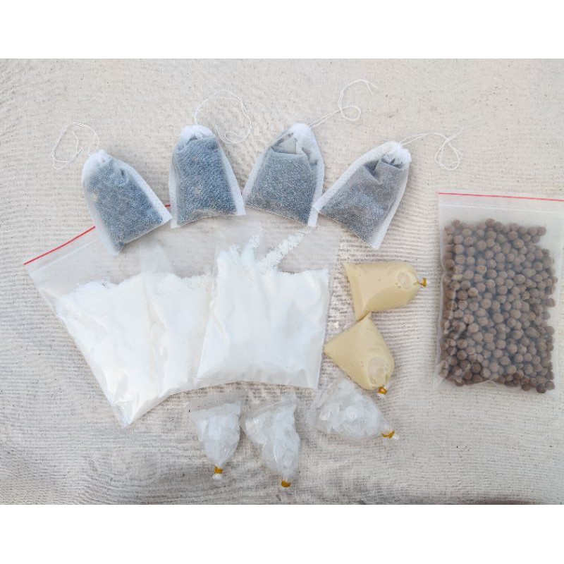 05 set trà sữa tự pha, mỗi set 2ly