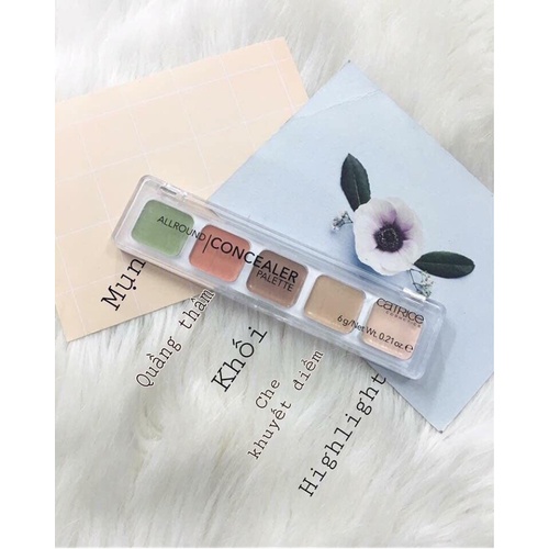 kem che khuyết điểm tạo khối 5 ô Catrice