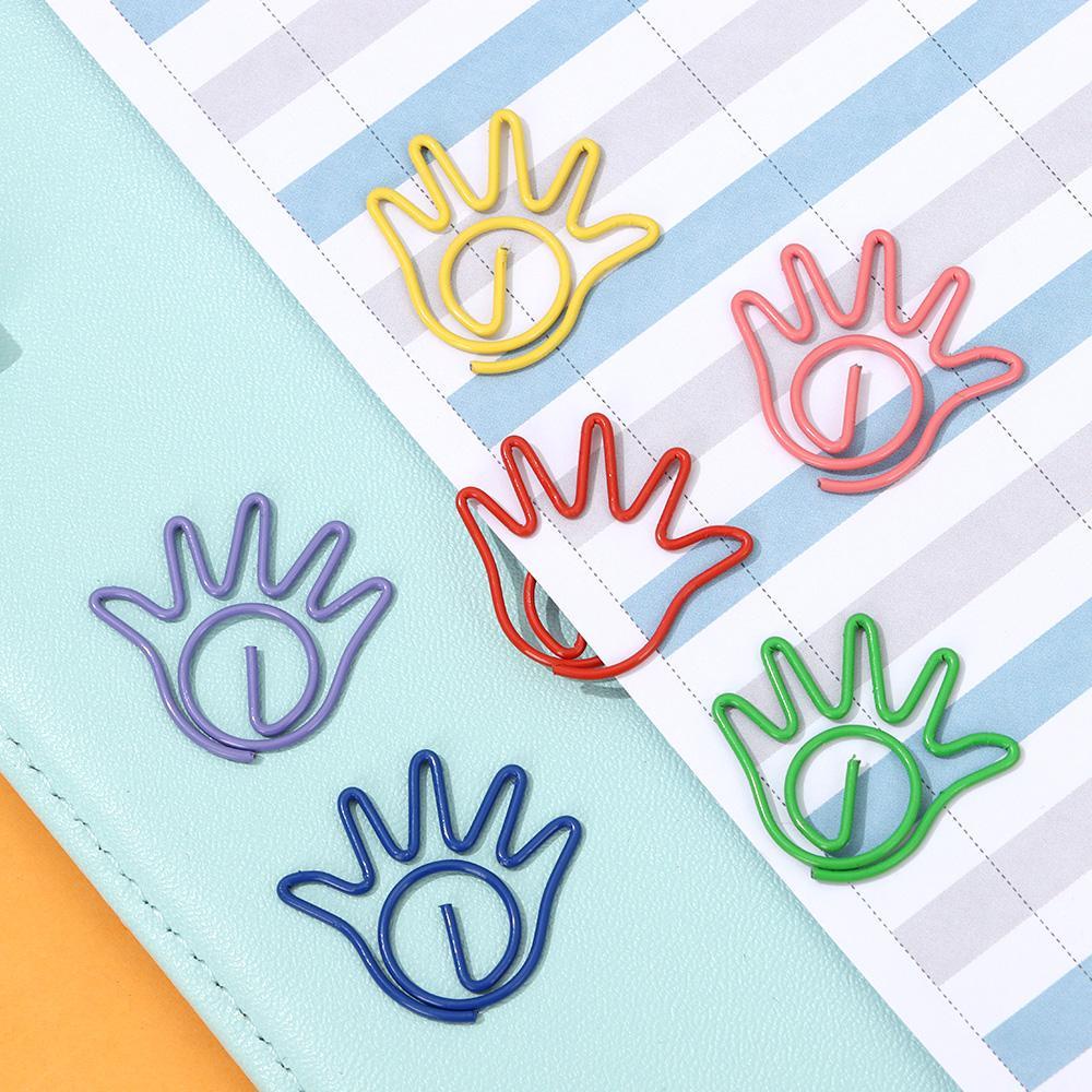 KENT1 50PCS/Box For Book Paper Sheet Creative Lovely Office School Supplies Metal Animals Shape Paperclip