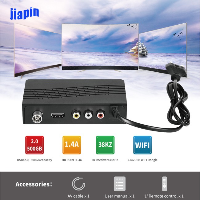 Set-Top Box Dvbt2 H 265 Hd Tv Tv Kỹ Thuật Số Hd Smart Dvb-T2 Và Phụ Kiện