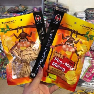 [FREESHIP ] combo 2 Gói Snack Pho Mát Miếng