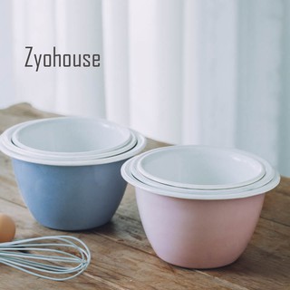 Bát salad sâu lòng nhiều màu
