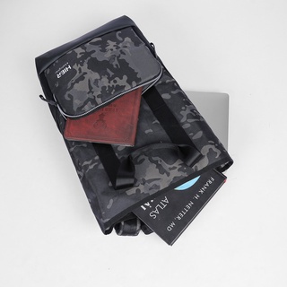 BALO NAM NỮ LAPTOP ROLL TOP HIER SIZE L CAMO BALO ĐI LÀM DU LỊCH ĐỰNG QUẦN ÁO CÓ NGĂN LAPTOP LỚN