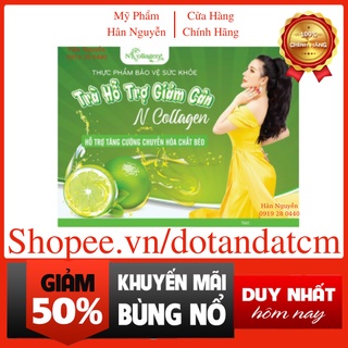 Mã COSDAY -50K đơn 150K Trà giảm cân vị chanh - An toàn hiệu quả NCOLLAGEN