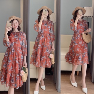 Váy hoa tầng 2 lớp