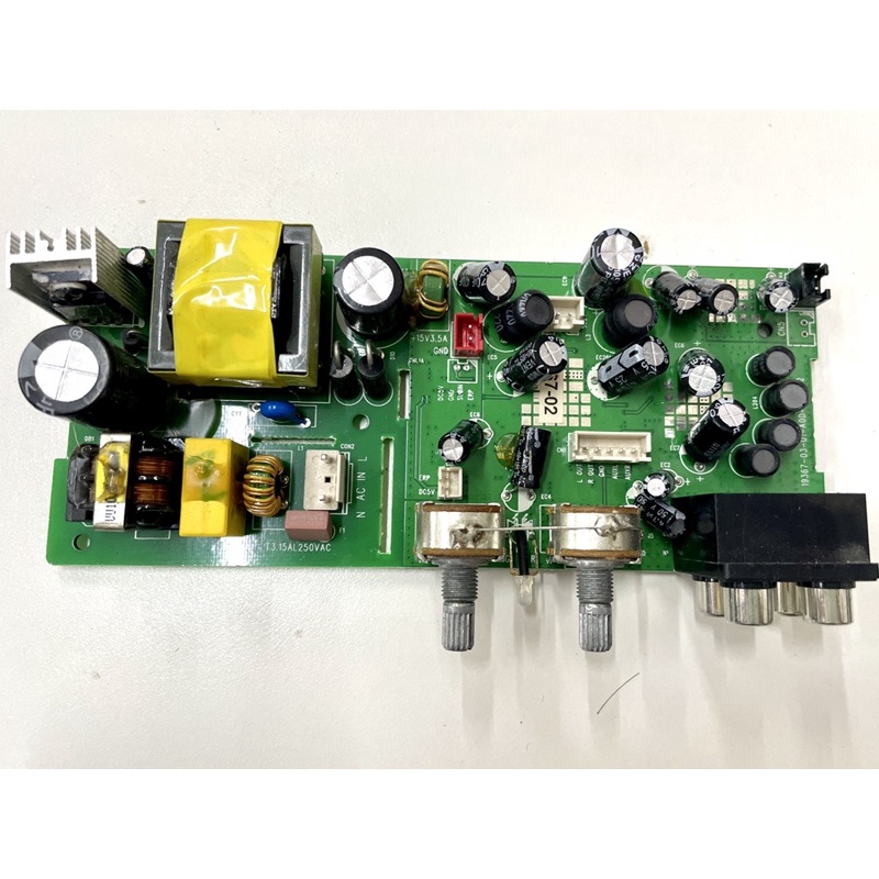 Mạch loa DIY di động & sử dụng điện 220V 30w-15w*2