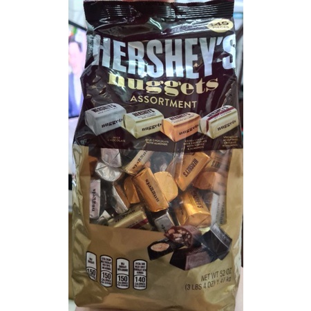 Kẹo Chocolate Hershey's Nuggets 1,47Kg Của Mỹ - Mẫu mới (Date 11/2021)