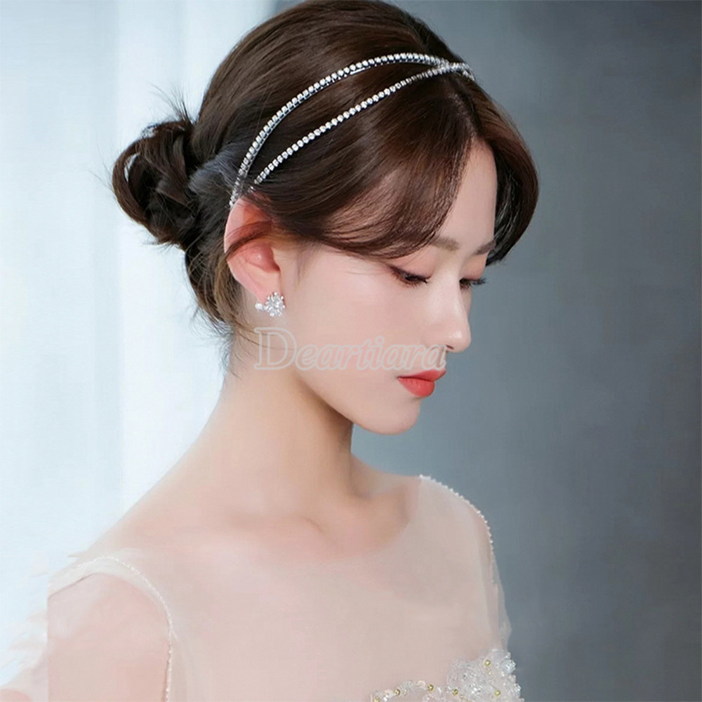 Băng Đô Đính Đá Phong Cách Hàn Quốc Dành Cho Nữ